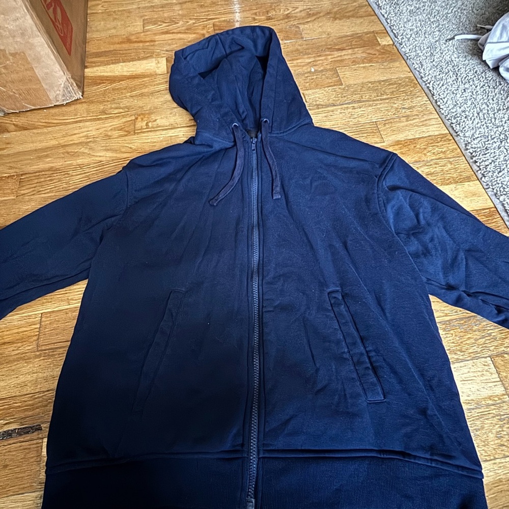 H&M Blue Lightweight Shirt Jacket